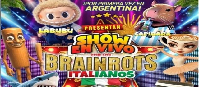 Show en vivo con Brainrots Italianos