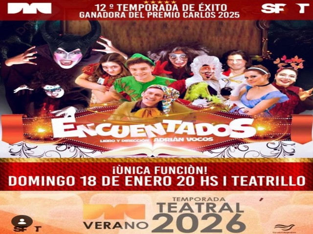 Temporada Teatral 2026_ Encuentados