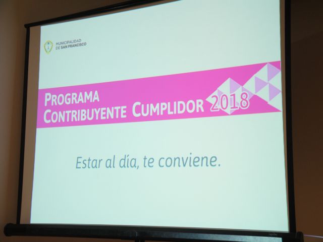 Presentaron Programa Contribuyente Cumplidor 2018 
