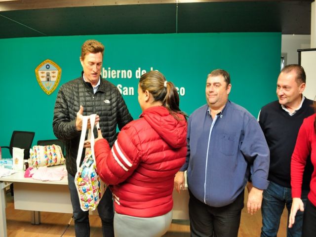 Entregaron kits en el marco del Programa de Protección de la Embarazada y su Bebé