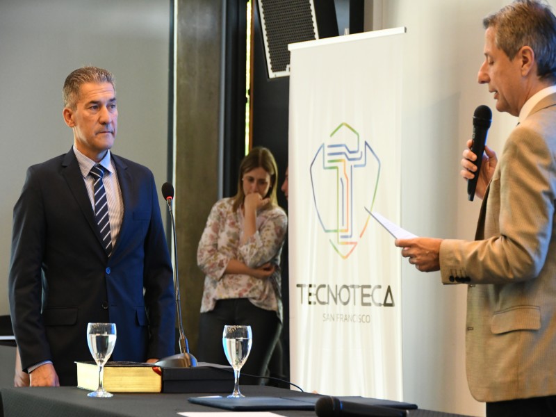 Bernarte asumió como intendente de la ciudad por el periodo 2023-2027 
