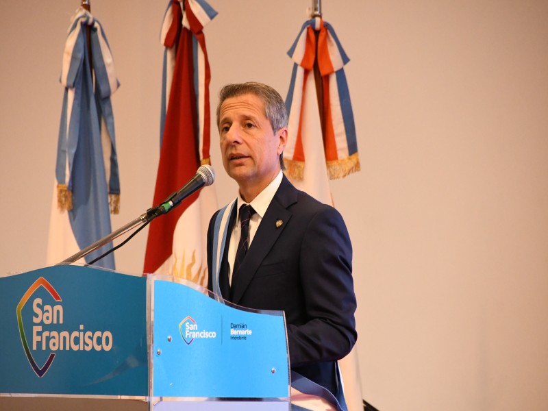 Bernarte asumió como intendente de la ciudad por el periodo 2023-2027 