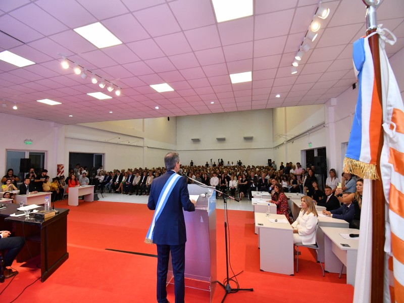 Bernarte asumió como intendente de la ciudad por el periodo 2023-2027 