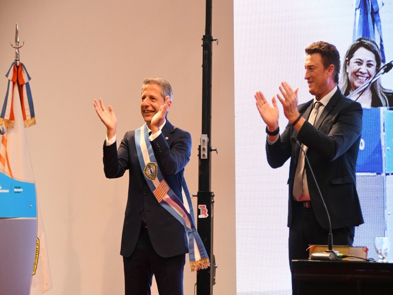 Bernarte asumió como intendente de la ciudad por el periodo 2023-2027 