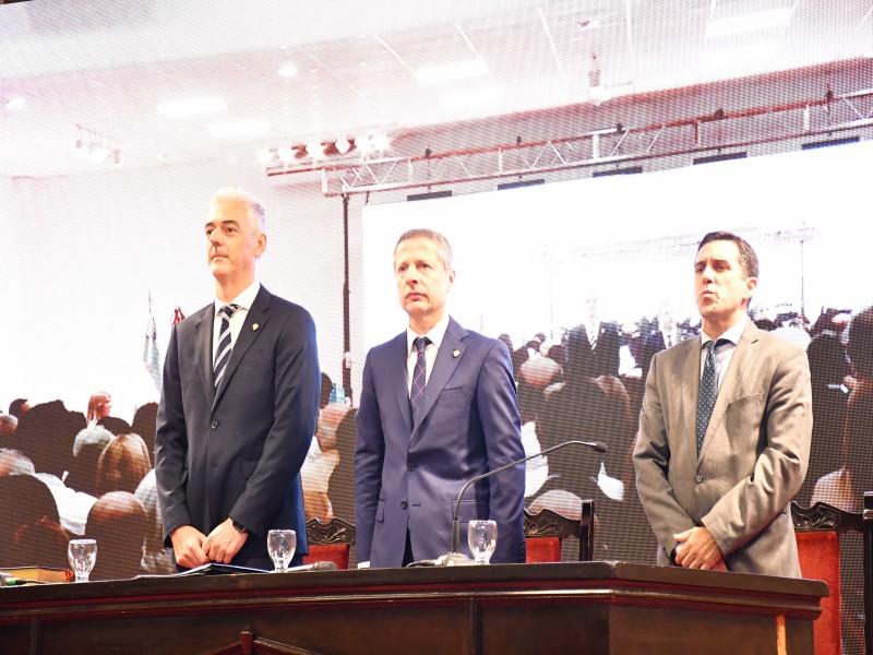 Bernarte asumió como intendente de la ciudad por el periodo 2023-2027 