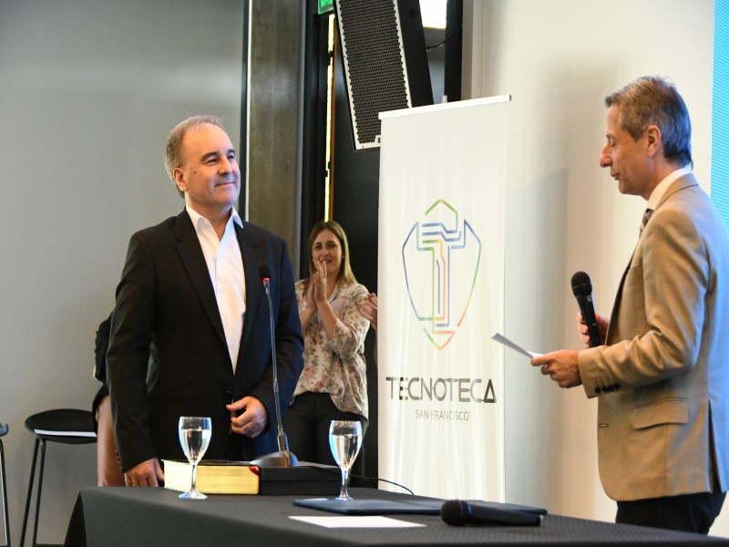 Bernarte asumió como intendente de la ciudad por el periodo 2023-2027 