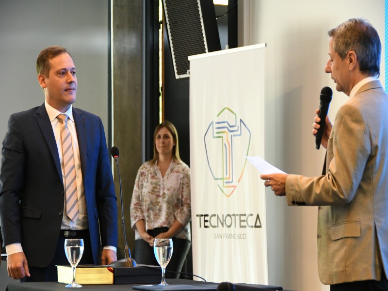Bernarte asumió como intendente de la ciudad por el periodo 2023-2027 