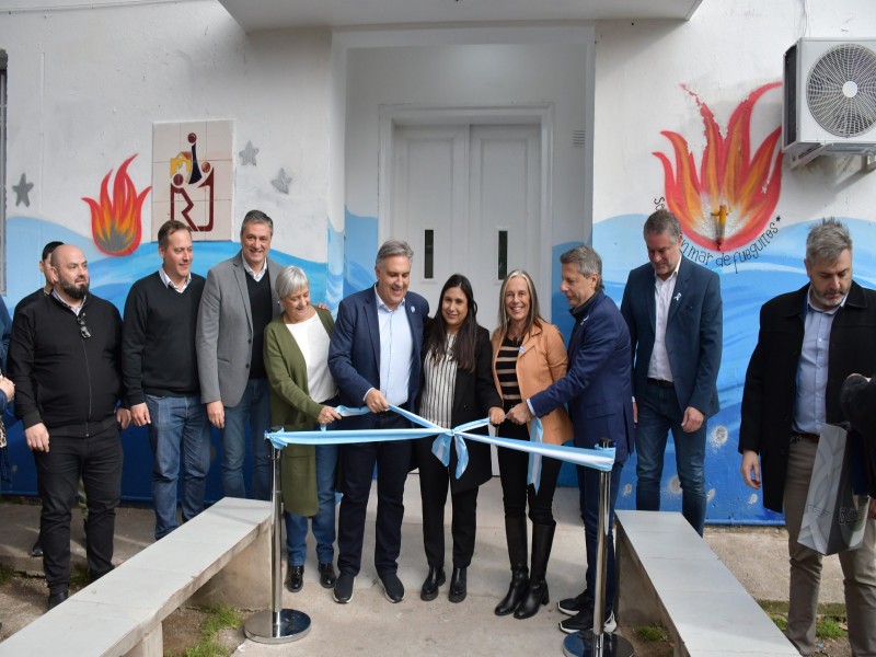 Llaryora inauguró importantes obras de infraestructura educativa y social en San Francisco