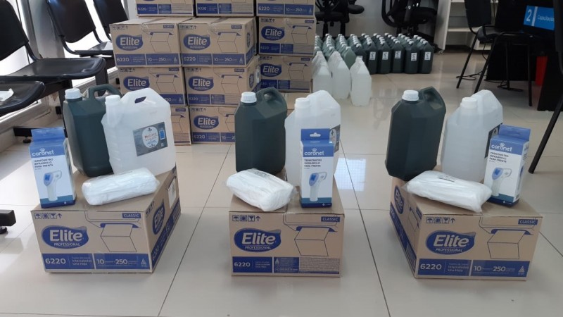 Se entregaron kits de bioseguridad a centros educativos 