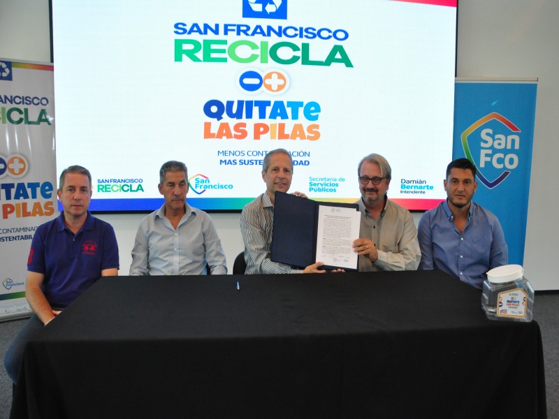 Se suma un nuevo programa municipal ambiental “Quitate las Pilas”