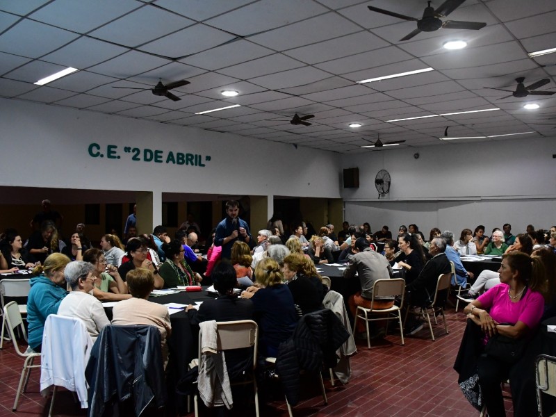 Barrio Roque Sáenz Peña hizo su aporte para construir el ‘San Francisco del Futuro’