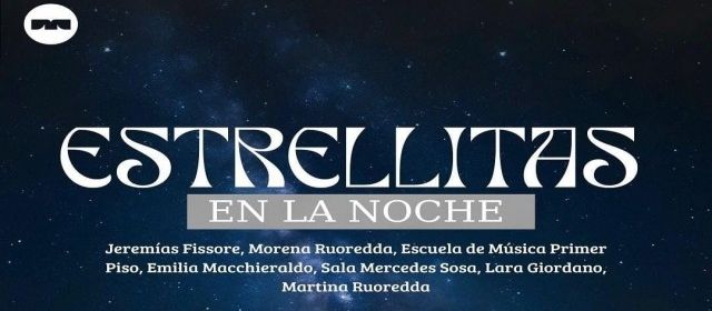 Estrellitas en la noche (CANTANTES)