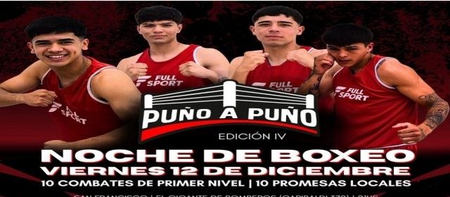 Puño a Puño_Noche de Boxeo