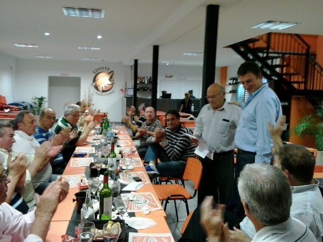 Cena inauguración de SUM de Club El Ceibo