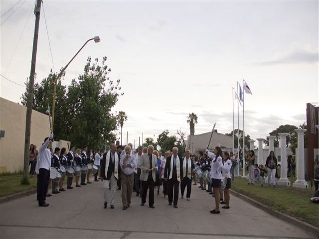El municipio acompañó la inauguración de la Campana de la Paz 