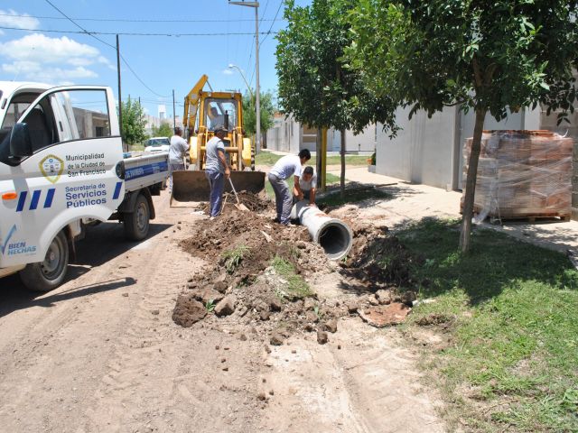 Se supervisaron distintas obras en la ciudad