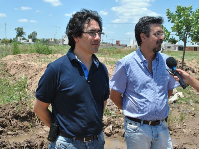 Se supervisaron distintas obras en la ciudad