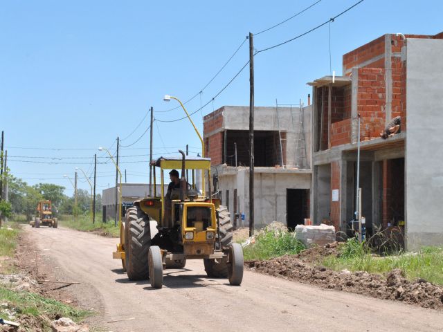 Se supervisaron distintas obras en la ciudad