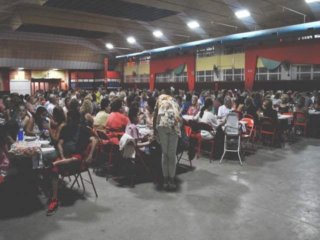 Se realizó la Cena Ayuno de la Parroquia Santa Rita
