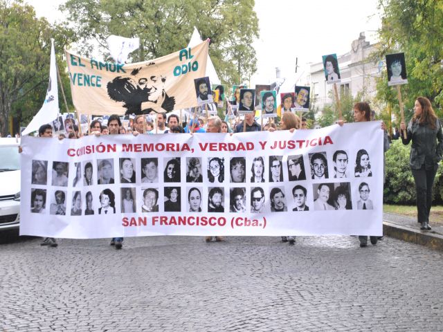 San Francisco recordó el Día de la Memoria, por la Verdad y la Justicia 