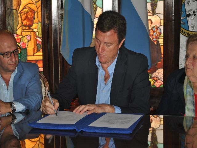 San Francisco firmó carta de intención y colaboración con Ambiente provincial