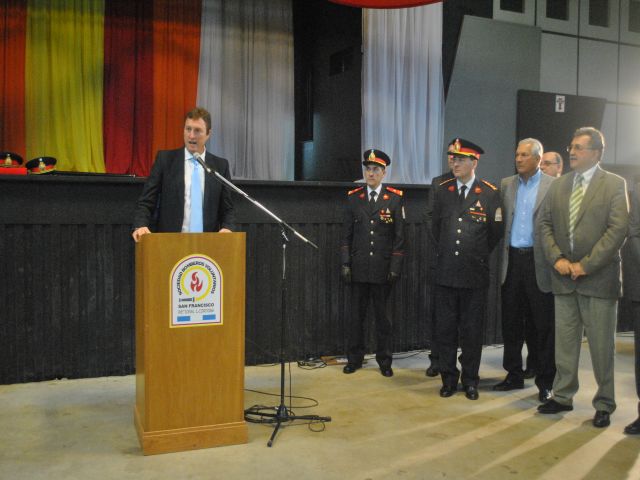 La Sociedad de Bomberos Voluntarios celebró sus 78° aniversario