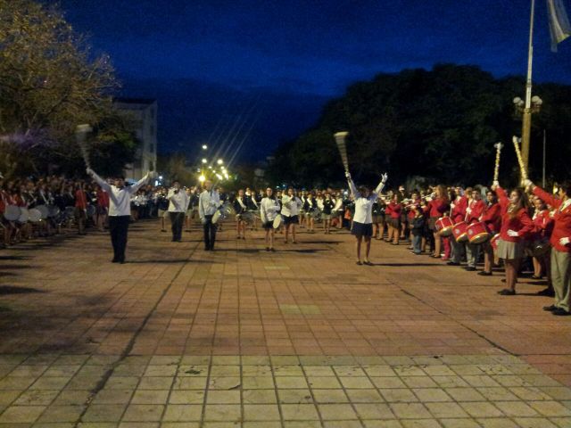 Festejos por el 70 aniversario de la Banda Lisa del Colegio San Martín 