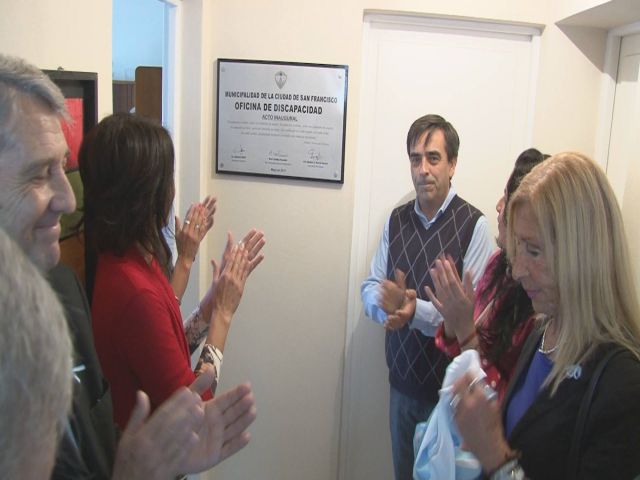 Quedó inaugurada oficialmente la Oficina de Discapacidad