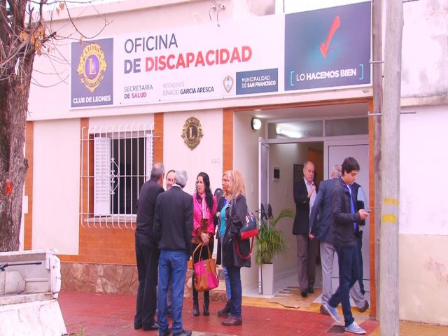 Quedó inaugurada oficialmente la Oficina de Discapacidad