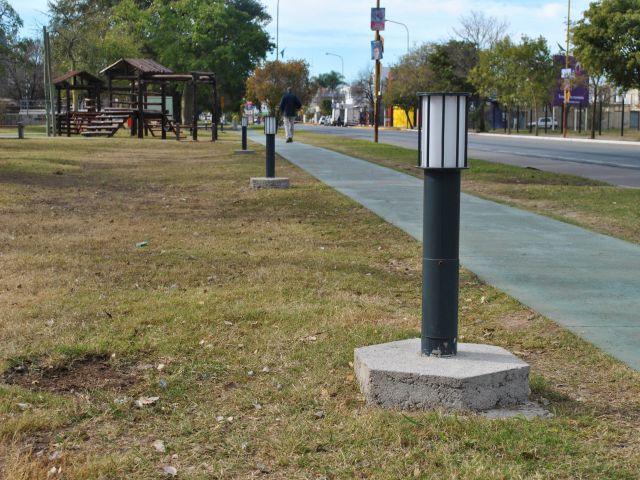 El municipio reacondiciona el Paseo Cervantes