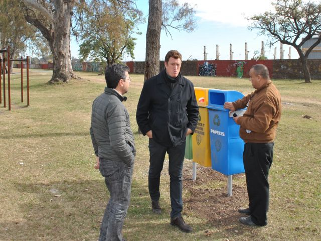 El municipio reacondiciona el Paseo Cervantes