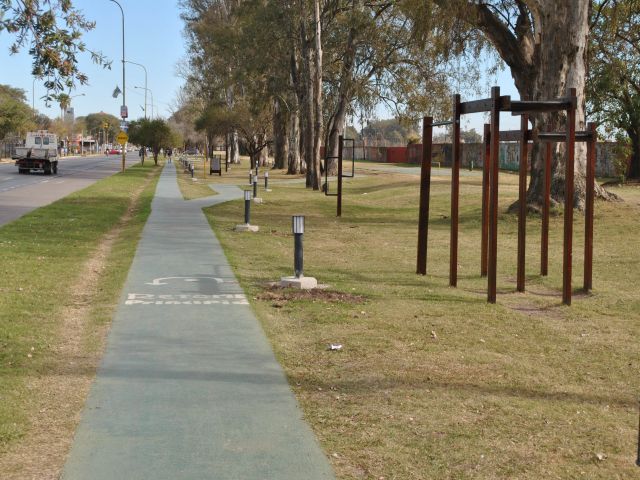 El municipio reacondiciona el Paseo Cervantes