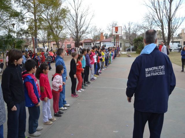 Se realizó el cierre de actividades en vacaciones de invierno 