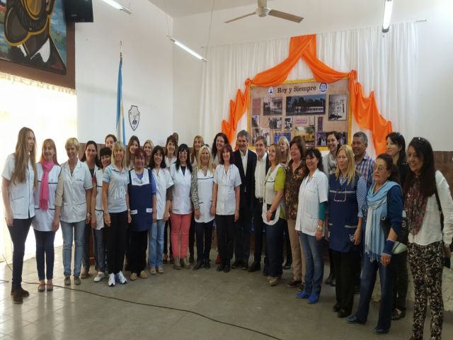 Conmemoraron el 75º aniversario de la escuela Pte. Hipólito Yrigoyen