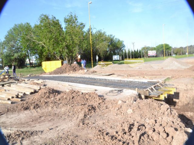 Avanzan los trabajos de desagües pluviales de la cuenca oeste