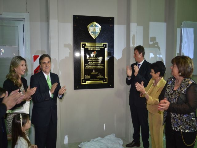 Quedó oficialmente inaugurado el Superdomo San Francisco