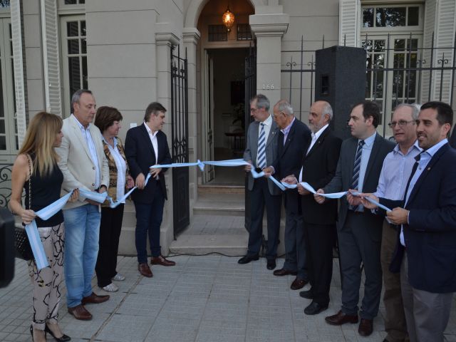Quedó inaugurada la remodelación de la Casa del Piemonte