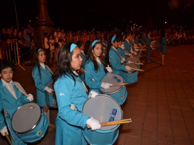 El municipio homenajeó a egresados en la tradicional Retreta de Bandas