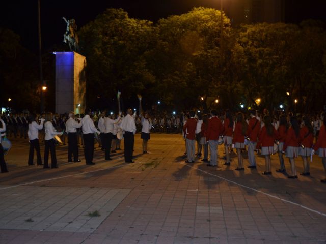 El municipio homenajeó a egresados en la tradicional Retreta de Bandas