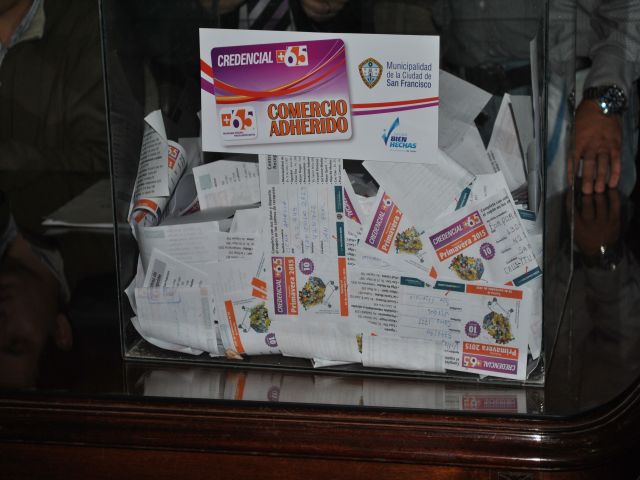 Sortearon a los ganadores de la Promoción Primavera 2015 de la Credencial + 65