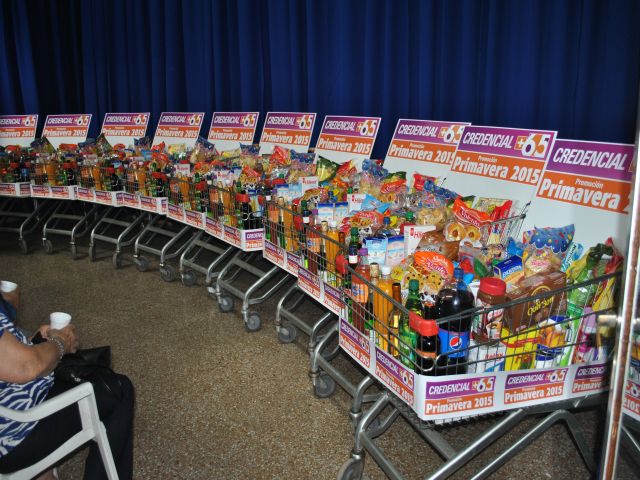 Entrega de premios de la Promoción Primavera 2015 de la Credencial + 65