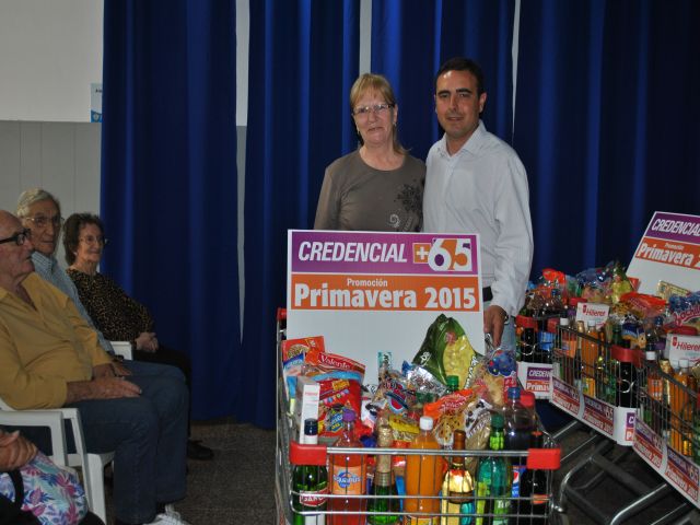 Entrega de premios de la Promoción Primavera 2015 de la Credencial + 65