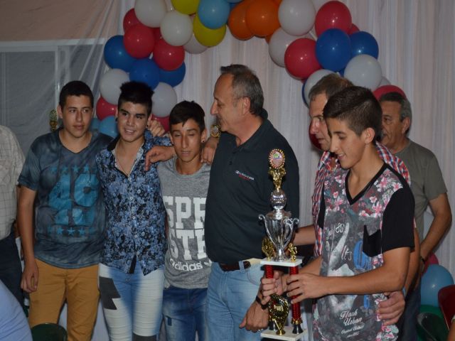 Llaryora participó del cierre de actividades de la Liga Infanto Juvenil
