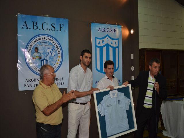 El intendente Martín Llaryora estuvo en la cena del Campeonato Argentino de Bochas sub 23