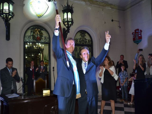 García Aresca asumió como intendente de San Francisco 