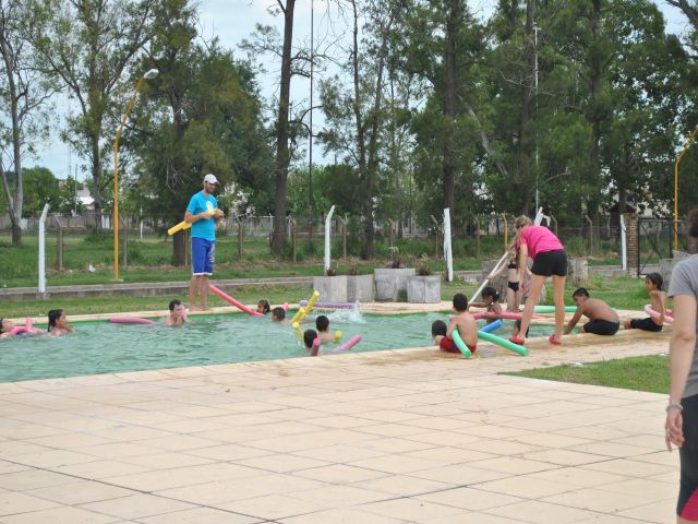 García Aresca participó del inicio Temporada de Verano en el Polideportivo Municipal 