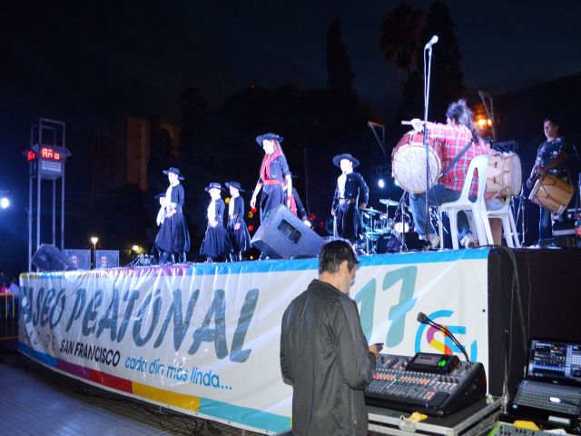 Comenzó una nueva temporada de La Peatonal de la 25