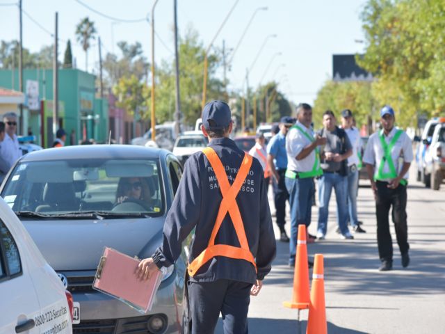 Siguen los controles de tránsito por parte del municipio