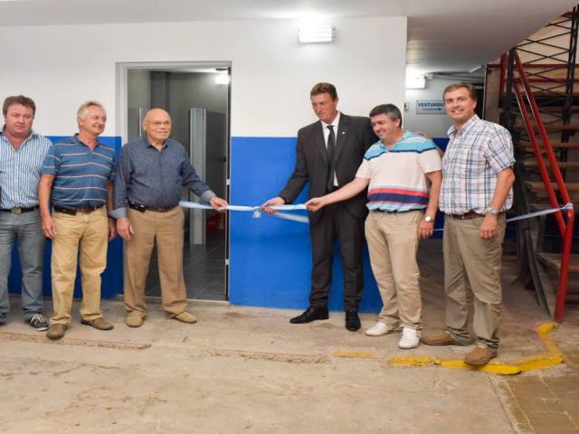 El intendente García Aresca participó de la inauguración de nuevas obras en Club El Ceibo 