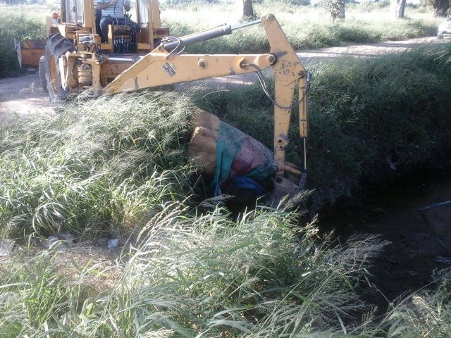 Limpieza de canales pluviales y de minibasurales 